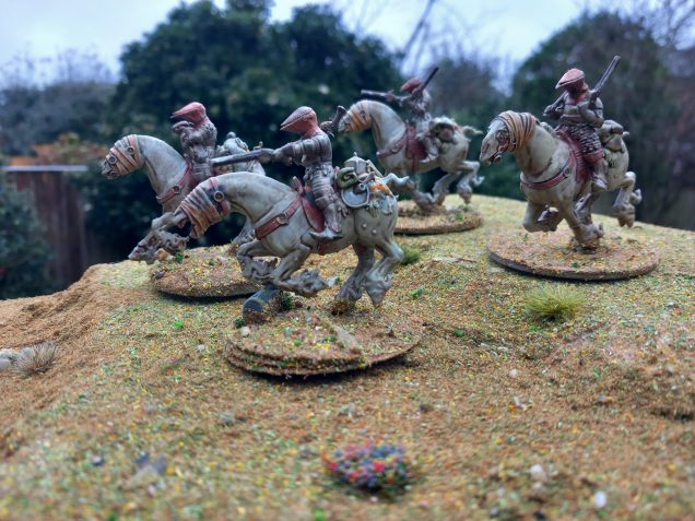 More bastards this time for my carrot loving army charging in with orange lancers. More 3d prints for those lovely horrible horses