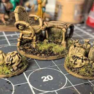 Some finished scatter terrain