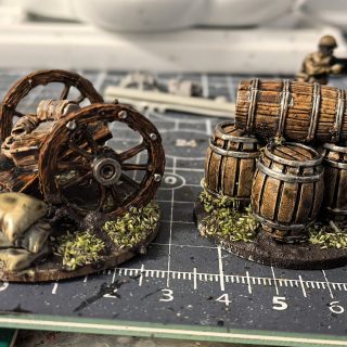 Some finished scatter terrain