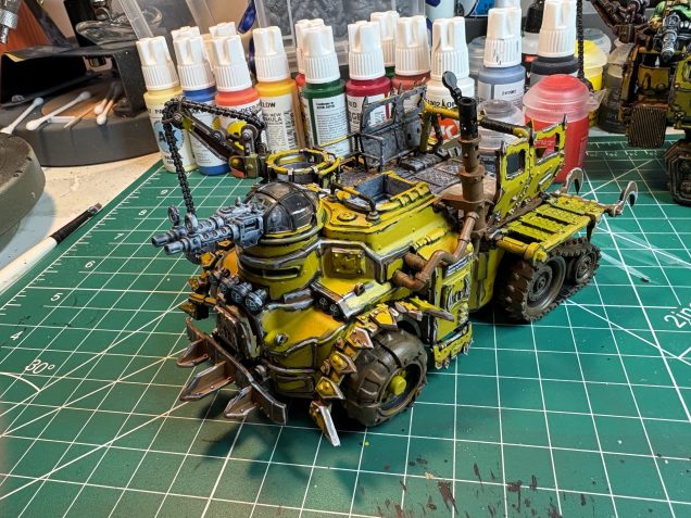 Day three, trakk-trukk done, crew next!
