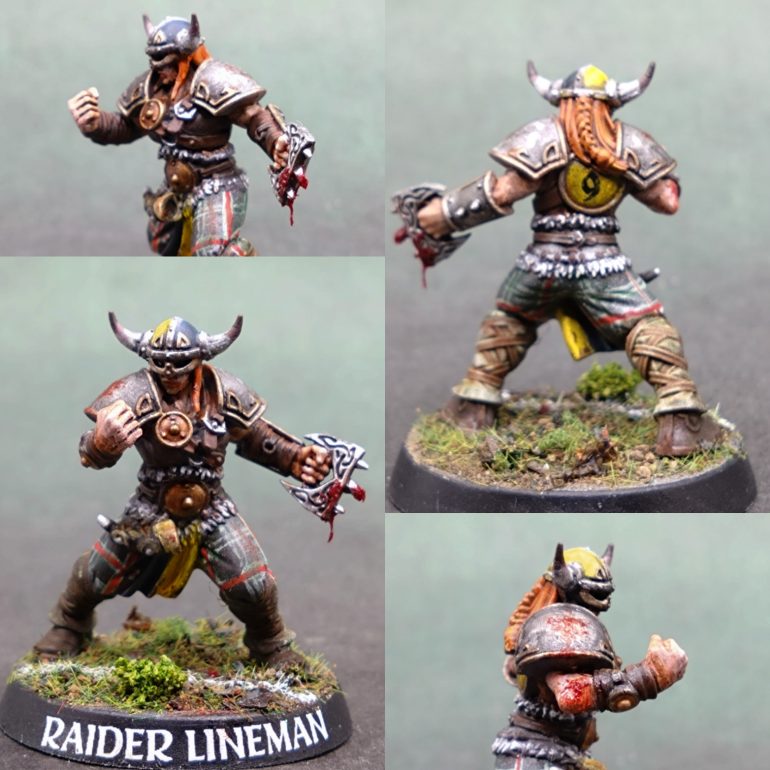 Ethelred is like Ethel... But has red hair and has read books. She wasn't ready for the first preseason game of Blood Bowl... So she is Ethelred The Unready.