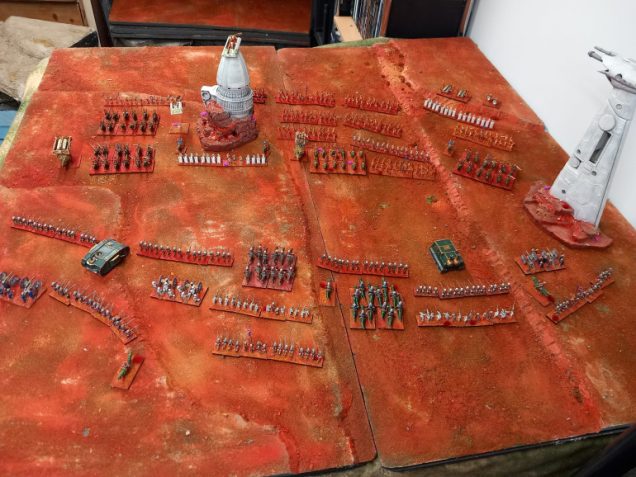 Looking back on my hobby achievements this year started with finishing my Martian empires collection after the range came to an end. I didn't manage to get everything for the armies but plenty for some games of victorian science fiction.