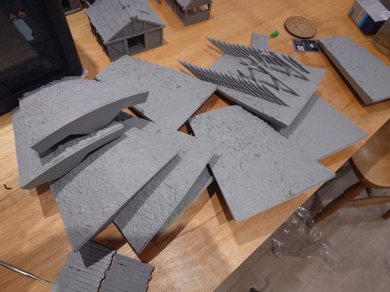 So the Mound or as the files say Mountain... 10 sections and a head scratcher as to how to add them together 🤔