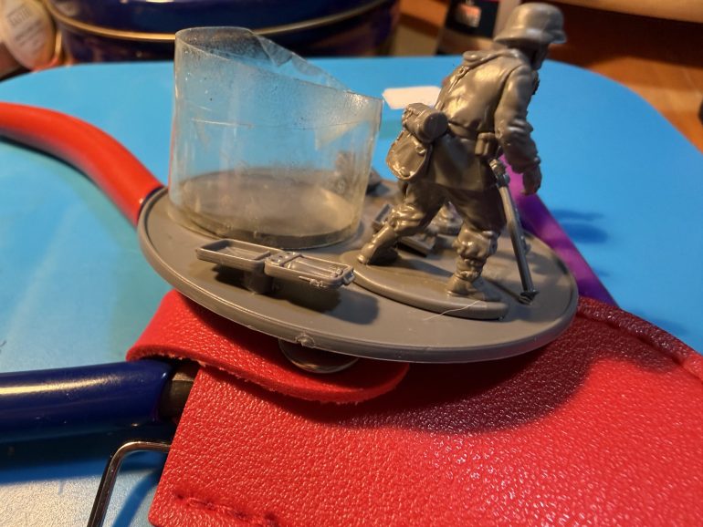 Side angle to demonstrate