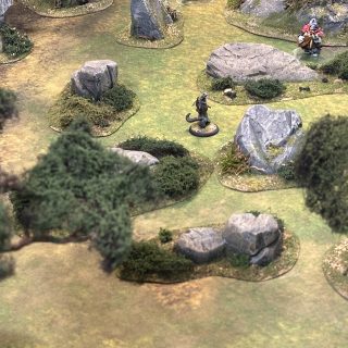 Bushes & Boulder & Badgers in Battle