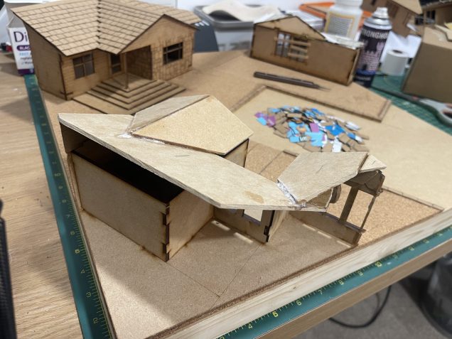 Making a completely new roof