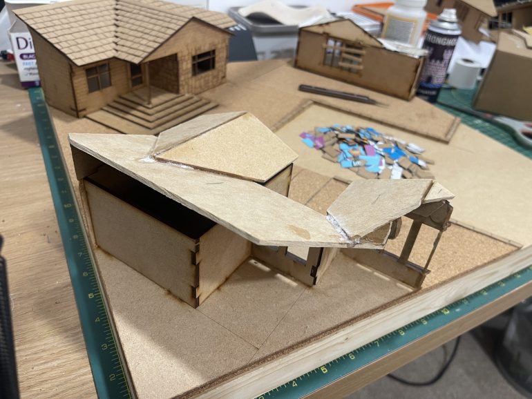 Making a completely new roof