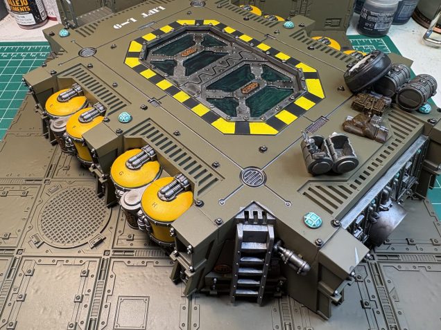 Painted and decalled