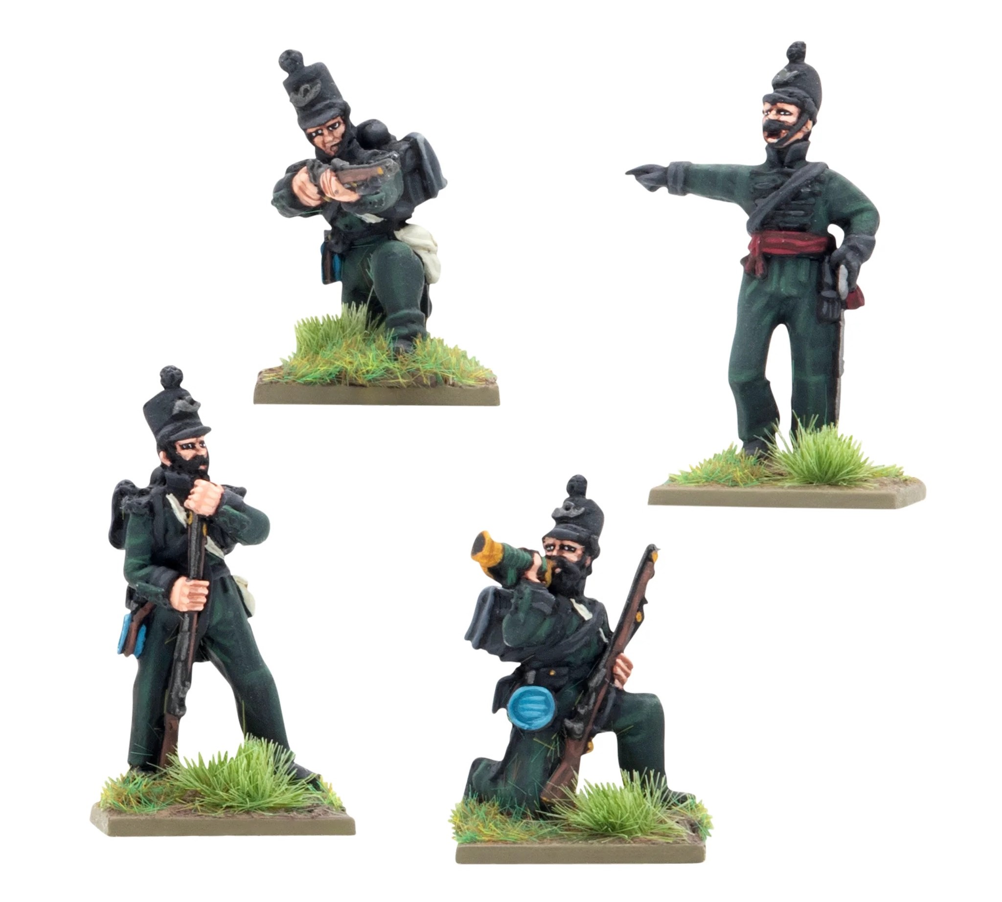 Crimean War British Rifle Brigade Command - Warlord Games