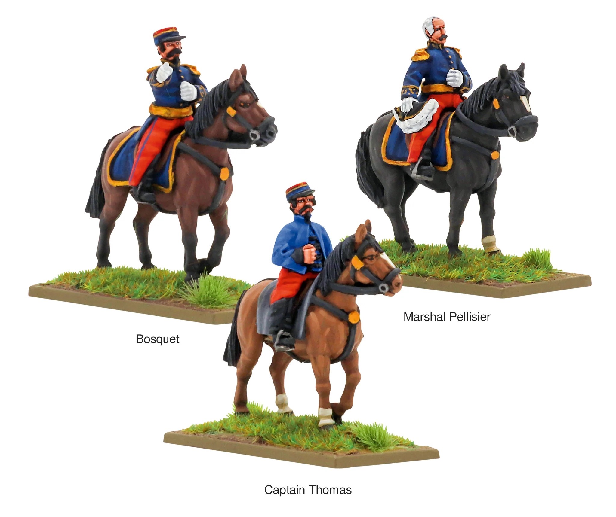 Crimean War French Generals & Officers - Warlord Games
