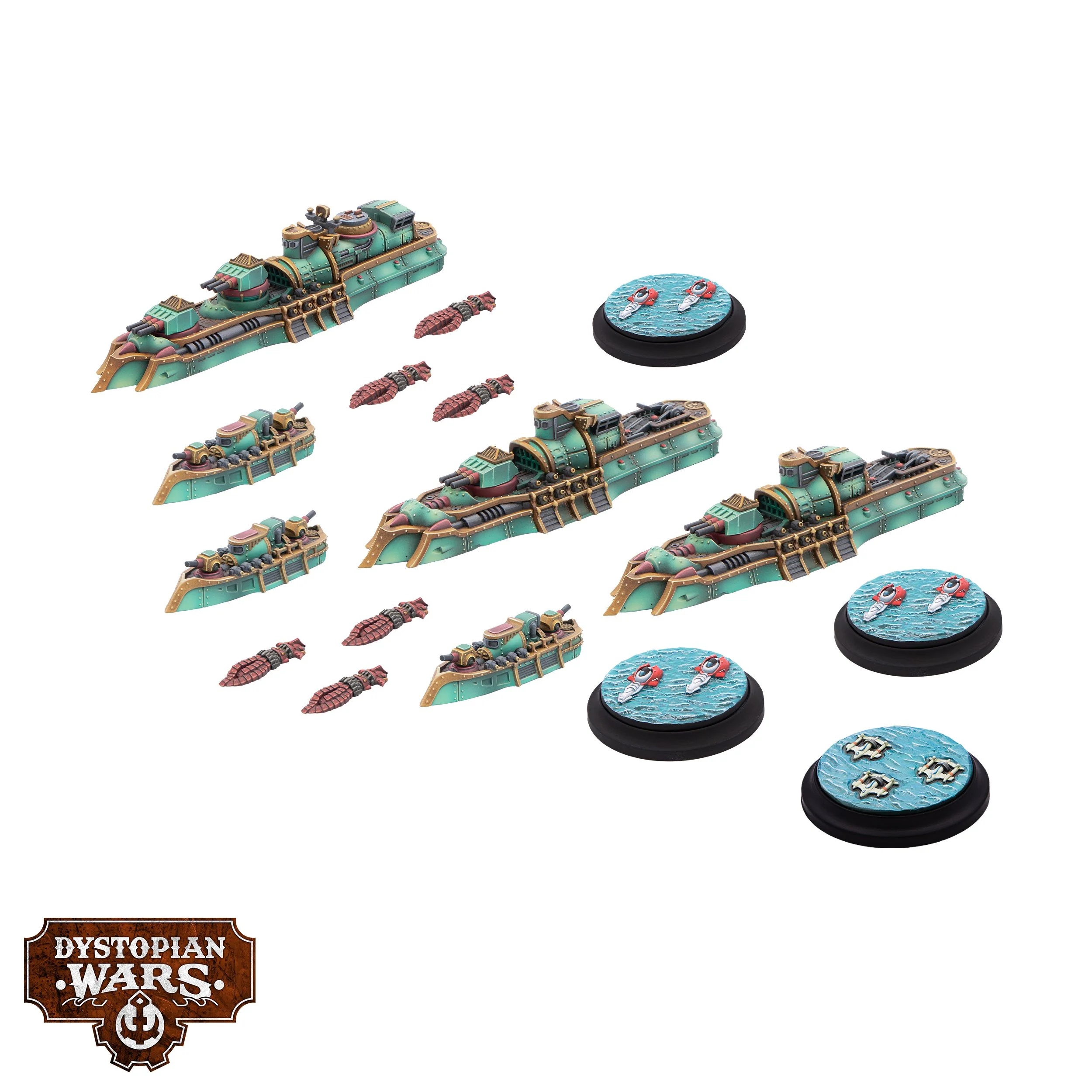 Empire Starter Set Contents - Dystopian Wars