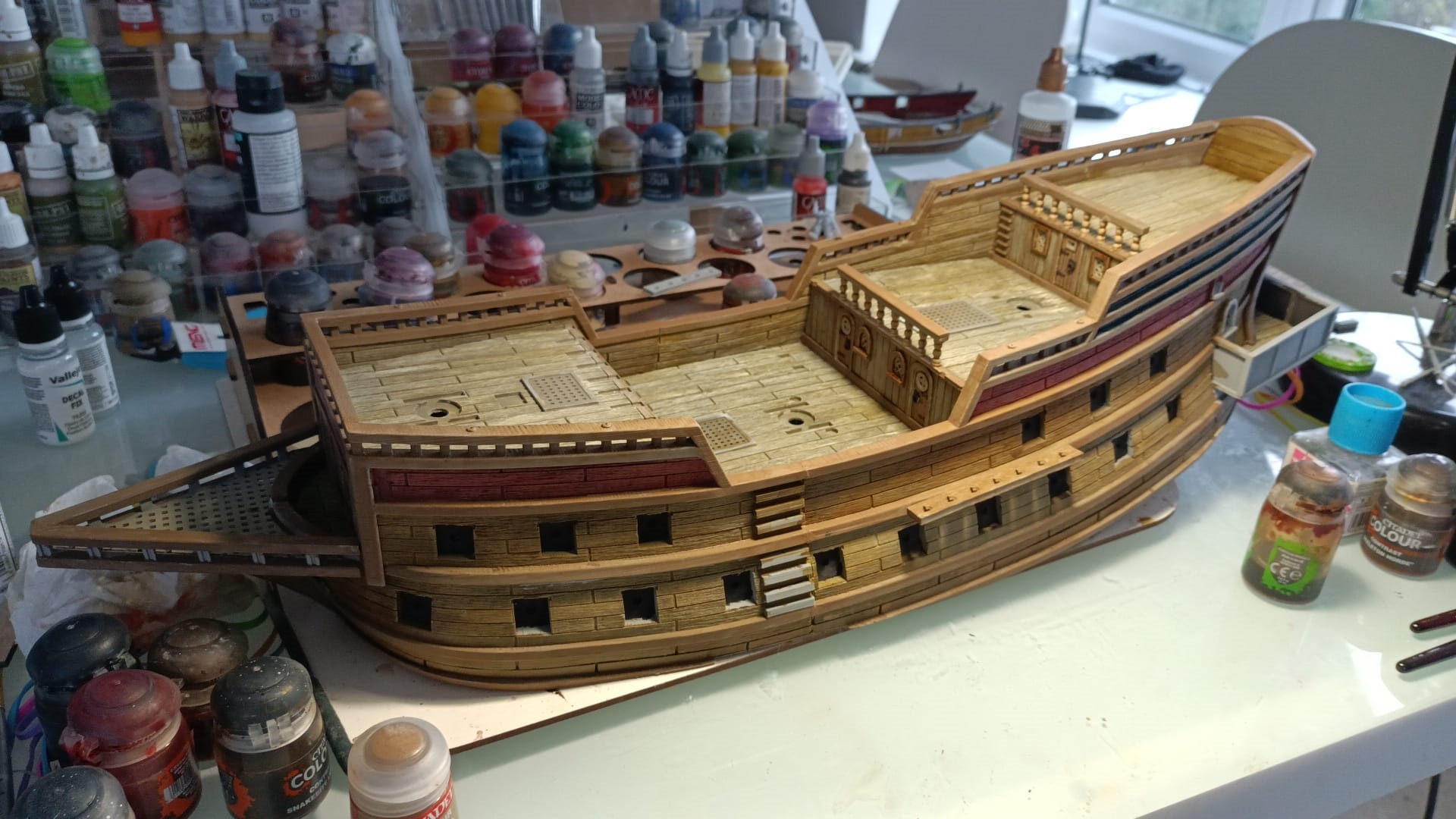Galleon WiP - Turner Miniatures