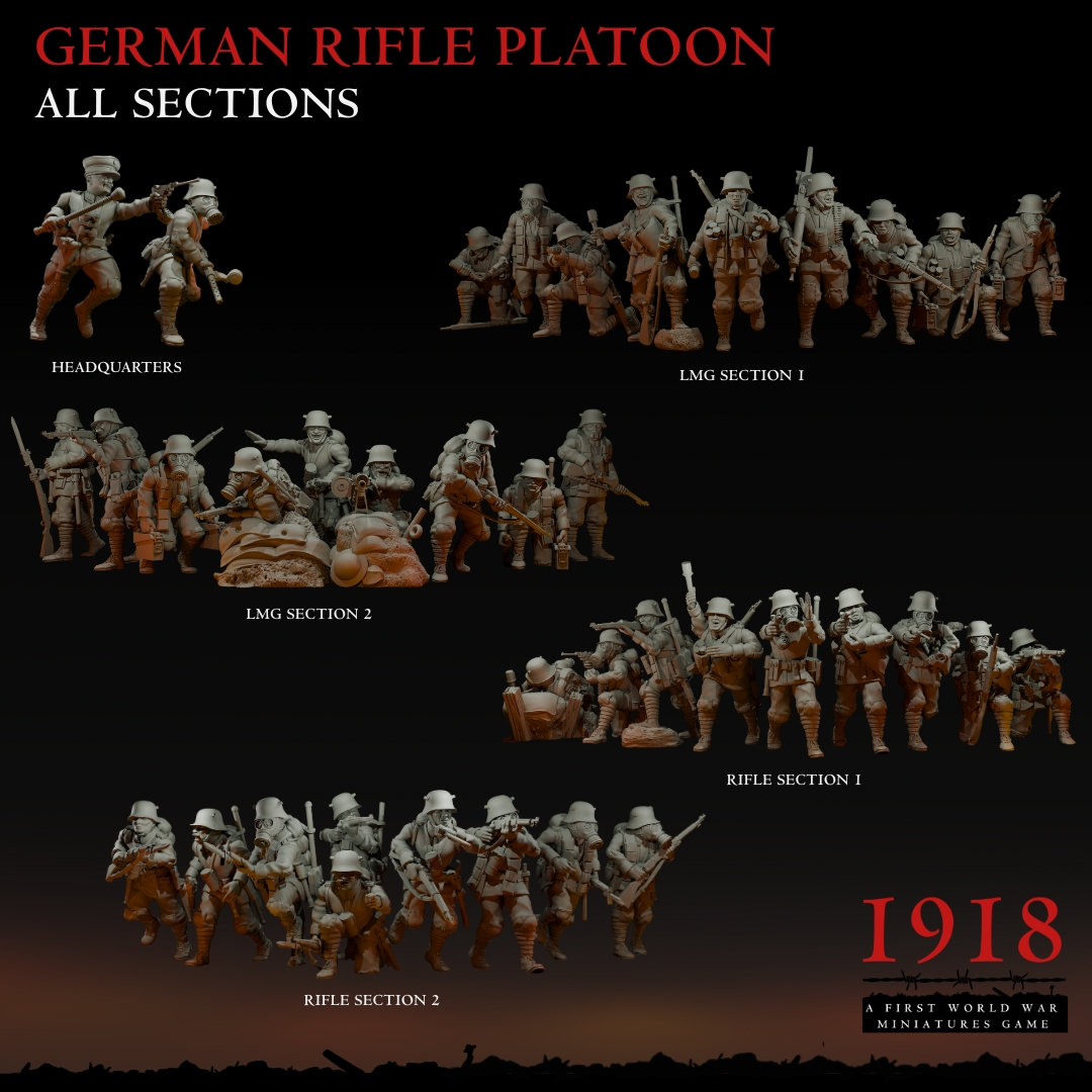 German Rifle Platoon - 1918