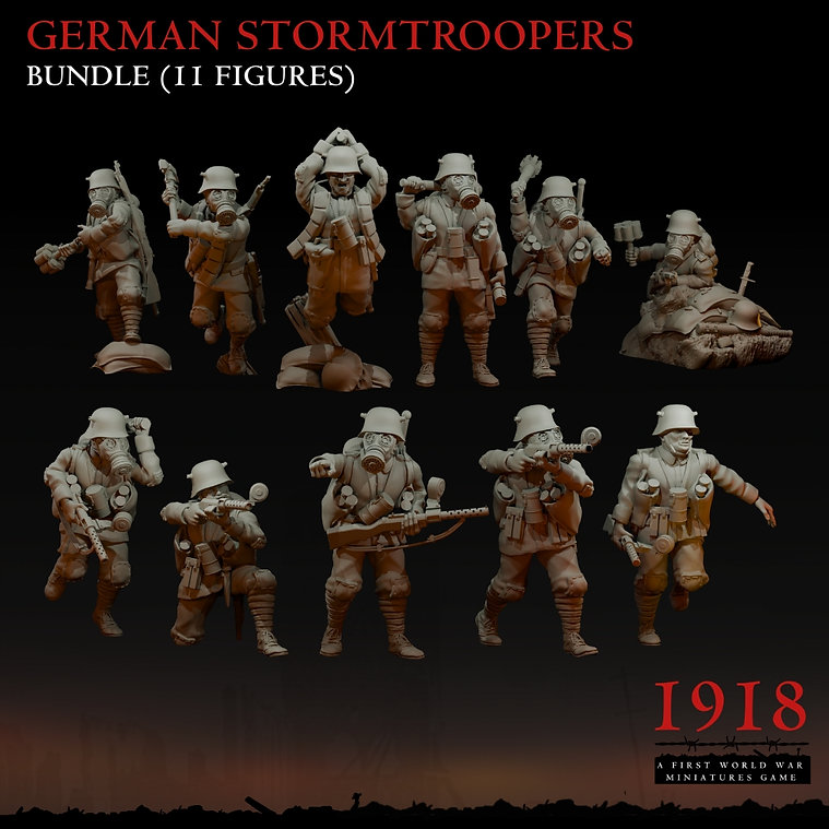 German Stormtroopers - 1918