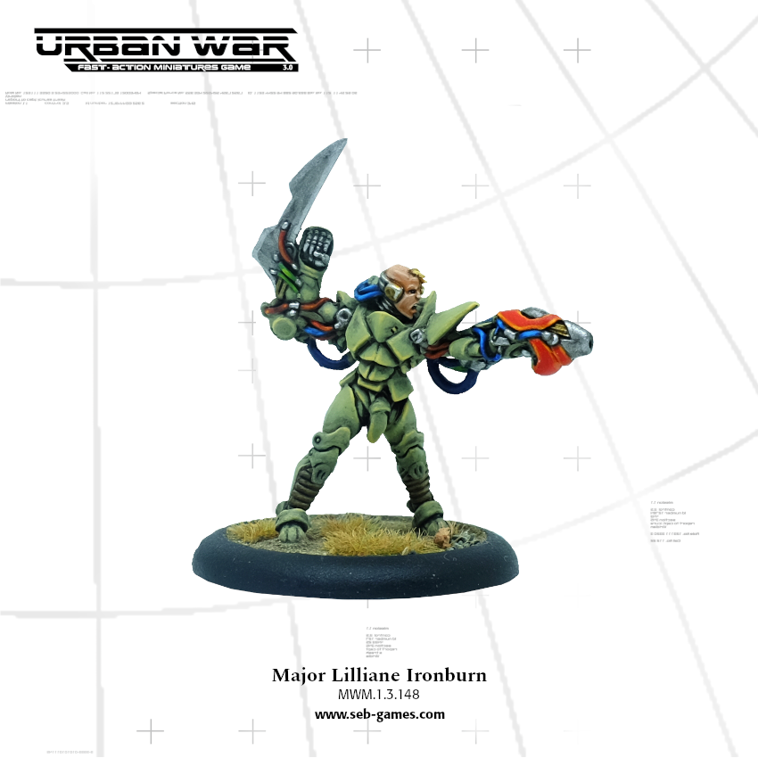 Major Lilliane Ironburn - Urban War