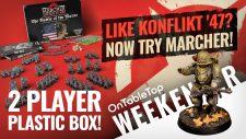 Love Konflikt ’47? Discover Marcher: Empires at War! NEW Plastic Miniatures #OTTWeekender