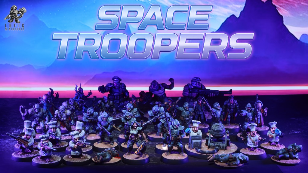 Space Troopers Kickstarter - Lafig Miniatures