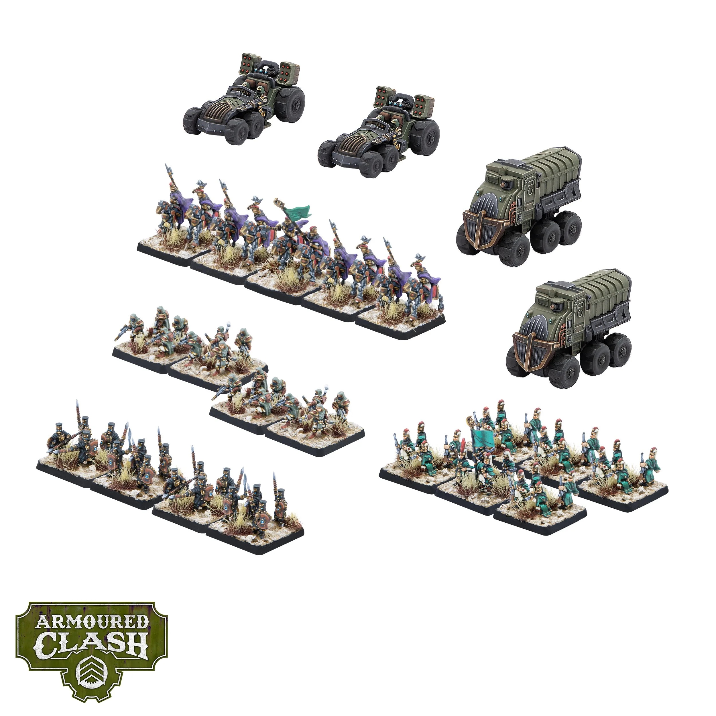 Sultanate Infantry Regiment Contents - Armoured Clash