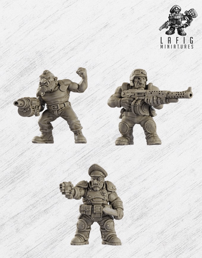 The Big Men - Lafig Miniatures
