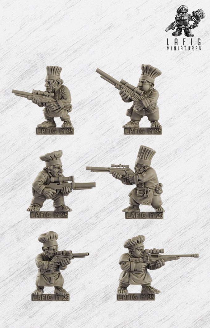 The Shotmen Snipers - Lafig Miniatures