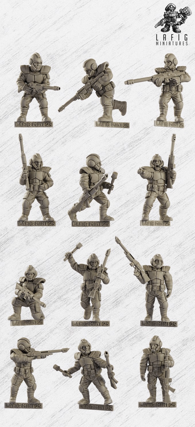 The Troopers - Lafig Miniatures