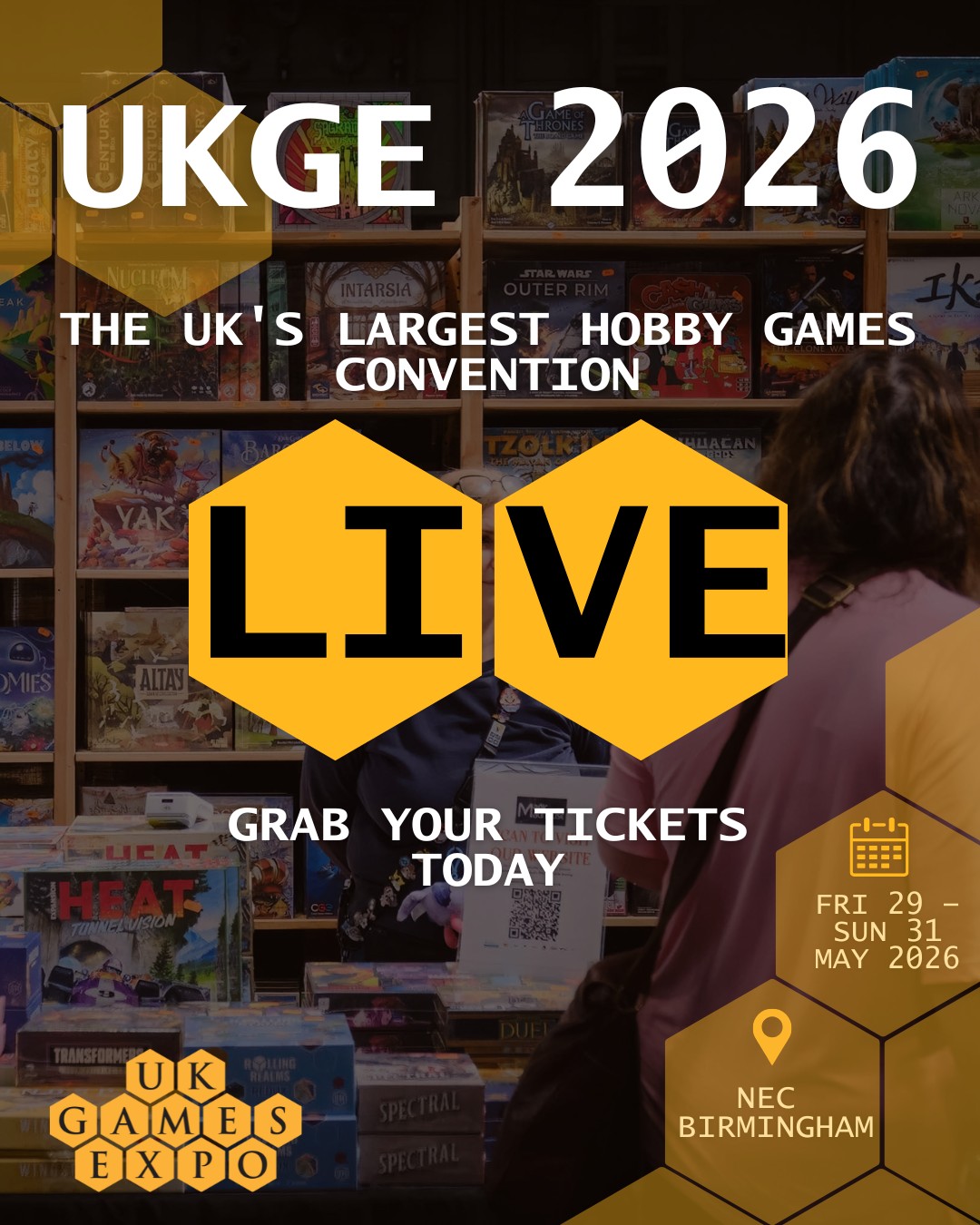 Tickets 2026 - UK Games Expo