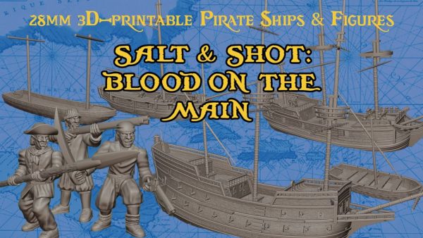 Turner Miniatures Bringing Mighty 28mm Ships To Kickstarter