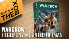 Great NEW Commander For Warcrow? Hegemony Mounted Hetman Review | Corvus Belli [7 Days Early Access]