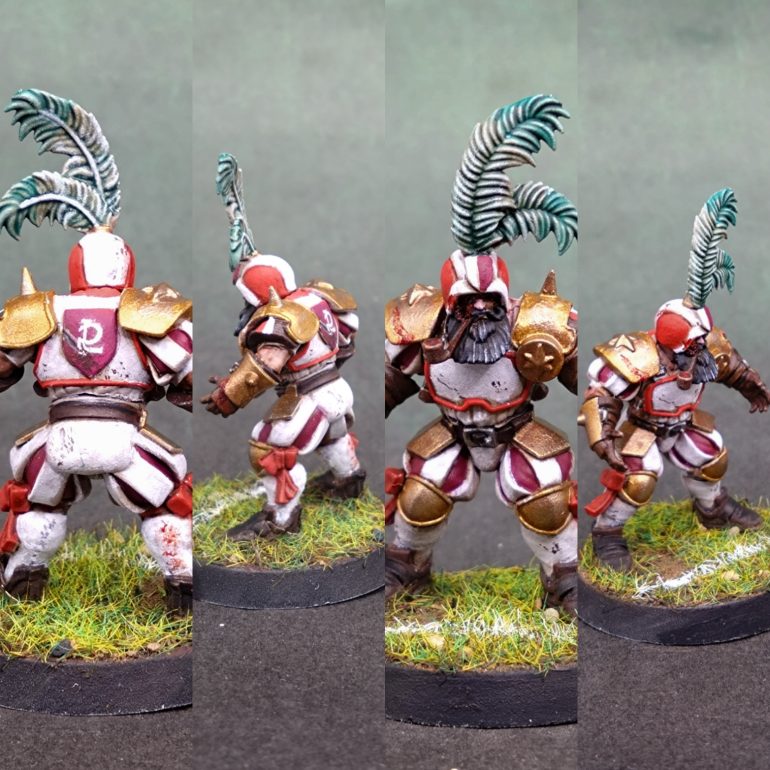 There are two pipe smoking headed Linemen because the box contains two identical sprues. I chose to follow the regular instructions but eyed a head swap for the second one.