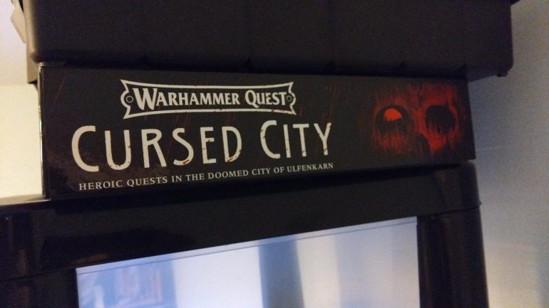 I realised that without dipping into any of my 40K items I still have Cursed City as a potential mini hive...