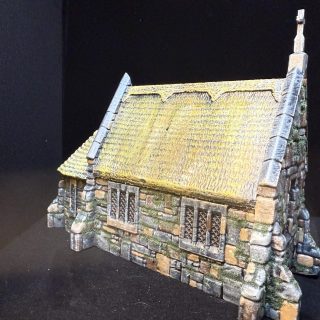 A Church, a Cross a Field and a Well