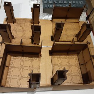 Space Station Corridor