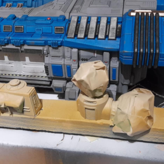 Using some Shatterpoint Terrain for generic sci-fi