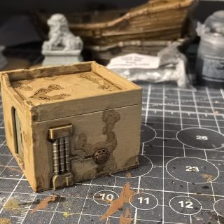 Completed 15mm Sci-Fi buildings