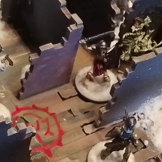 Finished Town Ruins 28/01/26 (with miniature's)