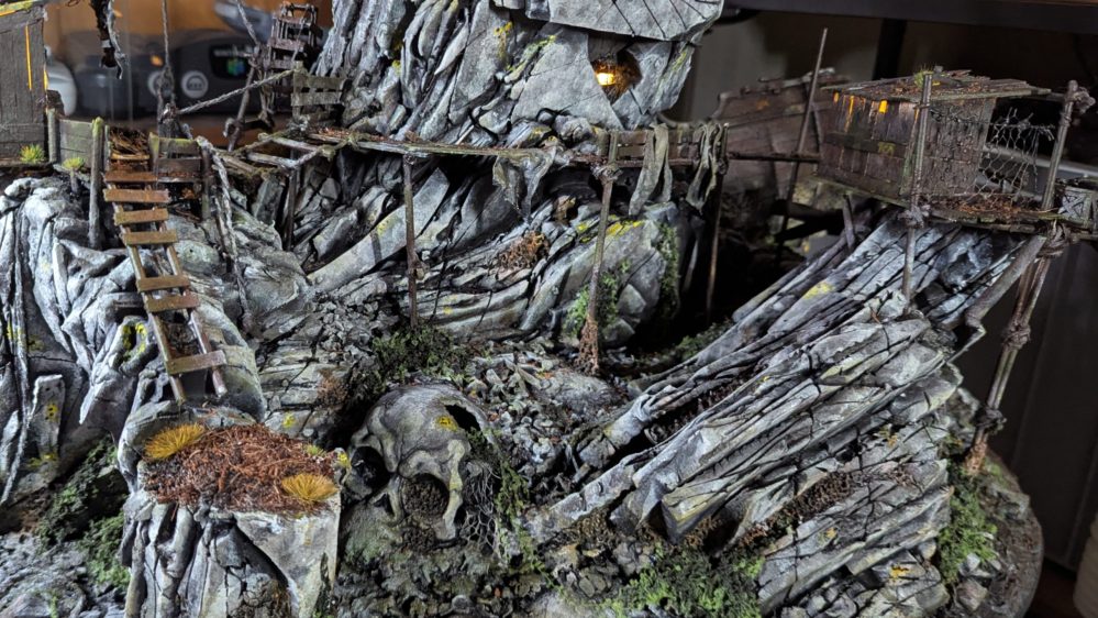 Washed UP, 1490 Doom diorama board