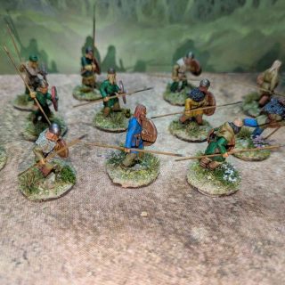 Unarmoured Vikings