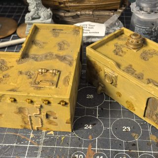 Completed 15mm Sci-Fi buildings