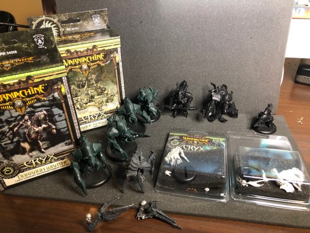 The Force begins. Here is the start of the models at the beginning that I would like to make a start of the Dark Host.