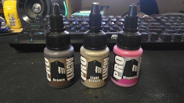 Trying Pro Acryl for the first time