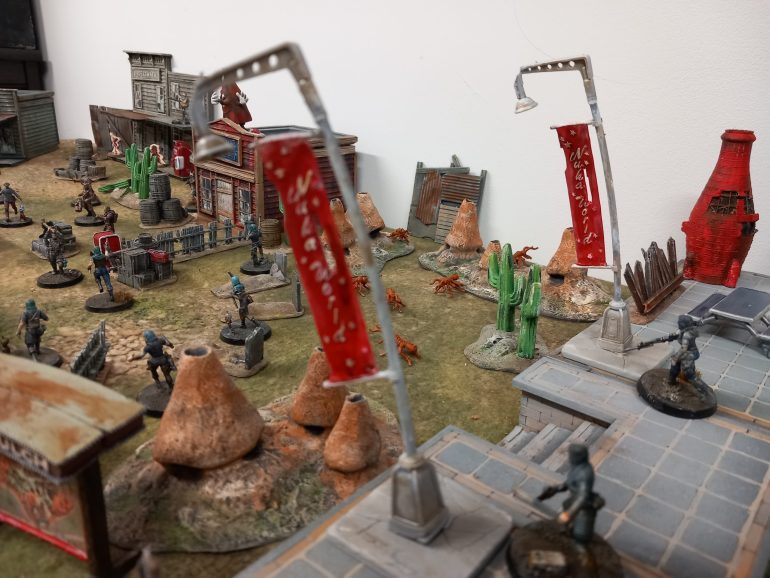 Something else all zones need are banners hanging from lamp posts 