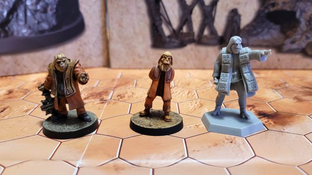 What is the collective noun for a group of Doctor Zaiuses? Similar to the gorillas, Star Schlock is a lot burlier and Magnetic Press is a little taller, leaving the Crooked Dice model looking a little on the small side but still useable if I need it.