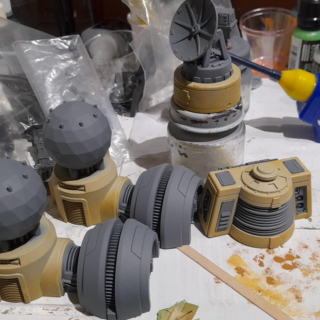 Using some Shatterpoint Terrain for generic sci-fi