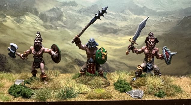 Drune Berserkers and Crossbows