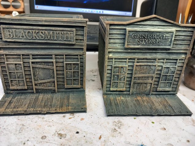 Two more shacks