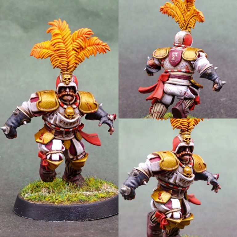 Easy to tell apart because the have an optional chest eagle.