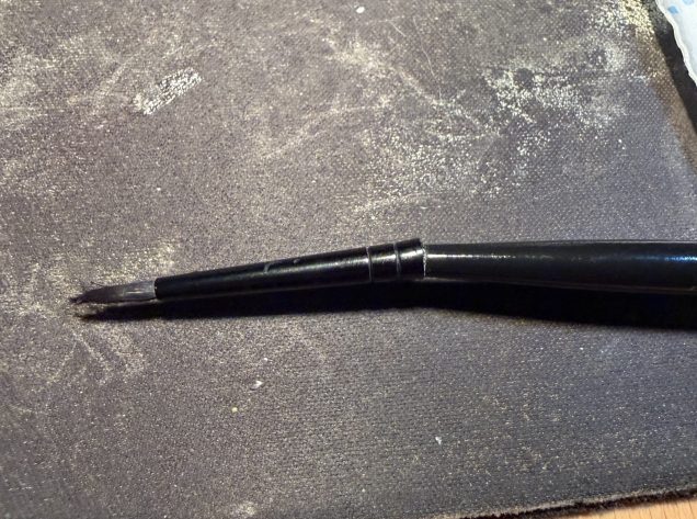 My poor old starter brush