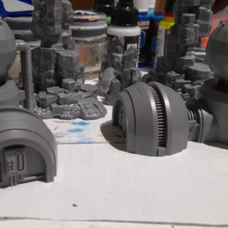 Using some Shatterpoint Terrain for generic sci-fi