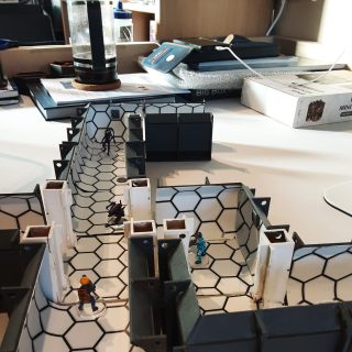 Space Station Corridor