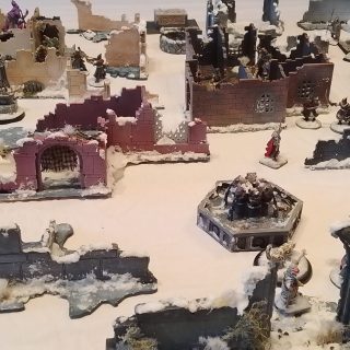 Finished Town Ruins 28/01/26 (with miniature's)